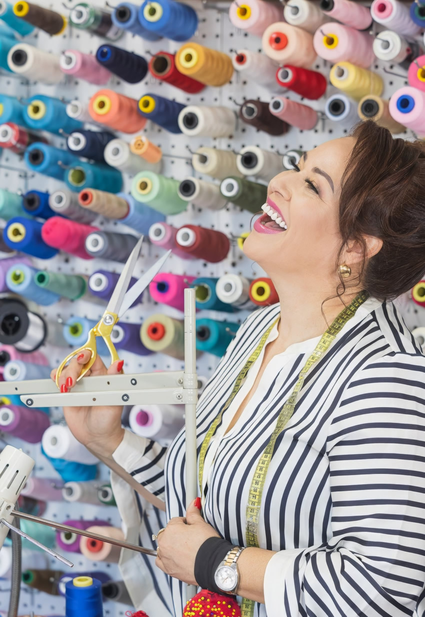 Fabric & Trim Sourcing Consulting Assistance selecting the finest materials for each design.