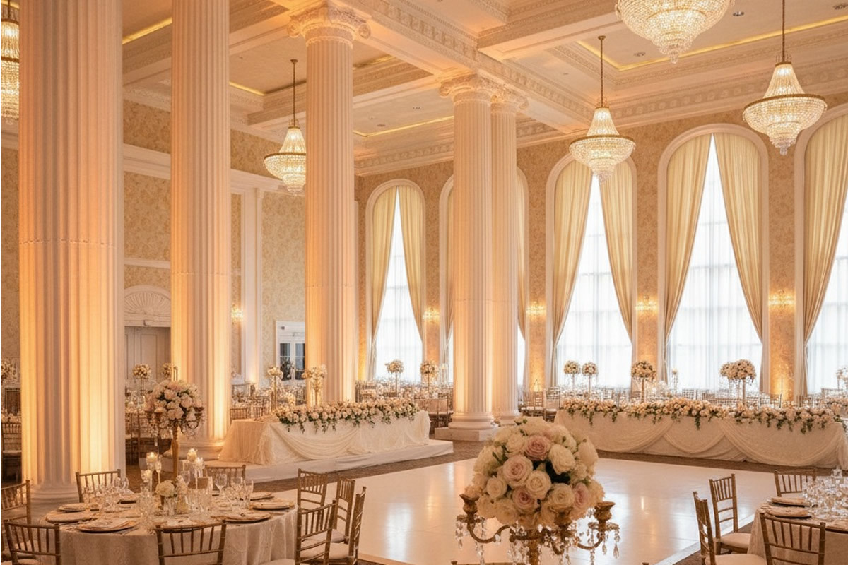 Indoor Wedding Photography Lighting in Denver